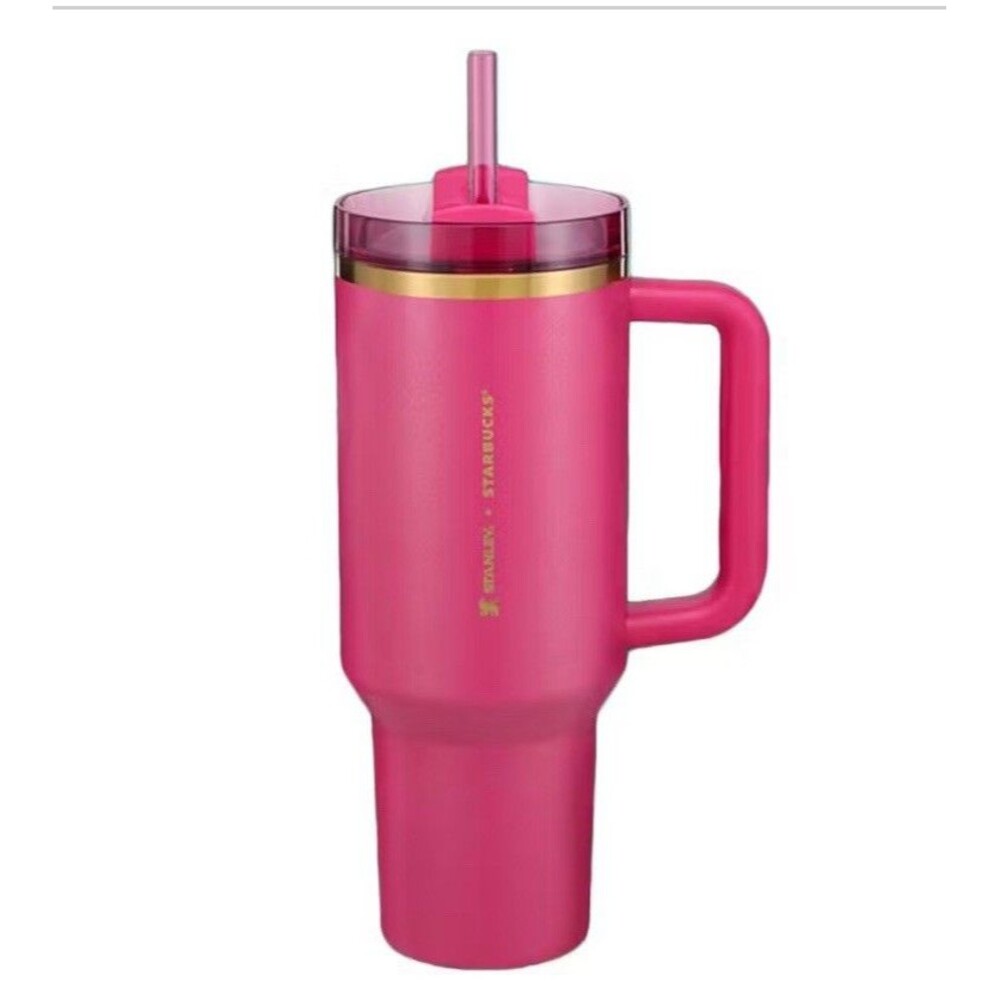 Stanley x Starbucks Exclusive Flowstate Quencher 40oz Tumbler Holiday Edition